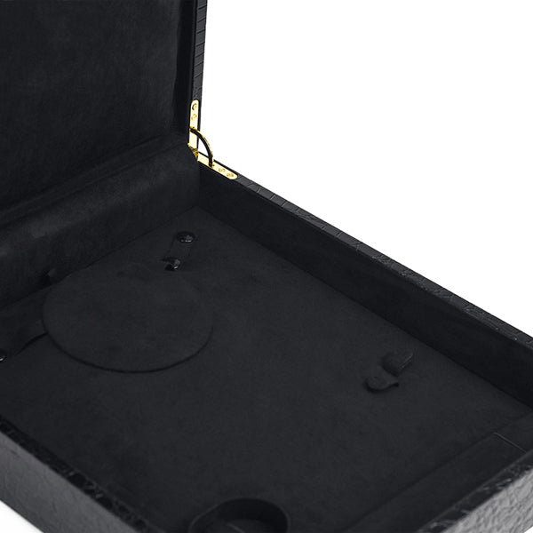 BX083 Glossy Black Jewellery Set Display Box