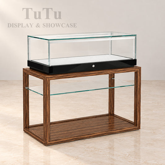 DM125 Watch Display Showcase Counter Wooden
