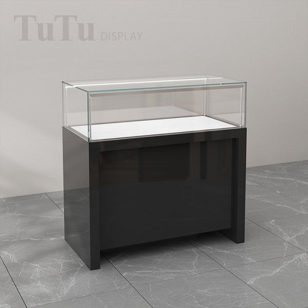 DM149 Jewellery Counter Display Case Black