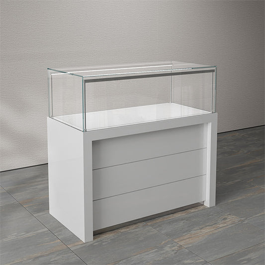 DM155 Jewellery Counter Display Case Lighted