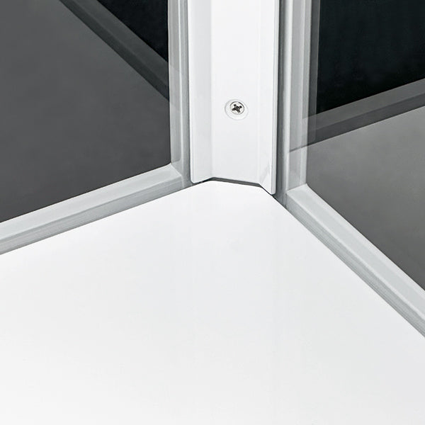 DM158 Upright Glass Window Display Cabinet Lighting