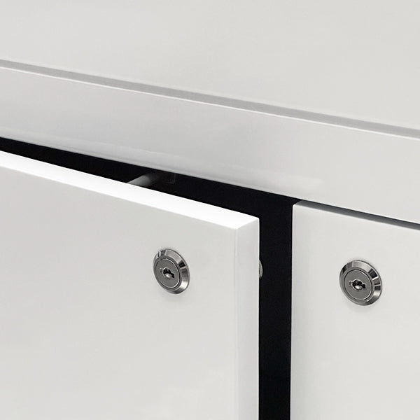 DM158 Upright Glass Window Display Cabinet Lighting