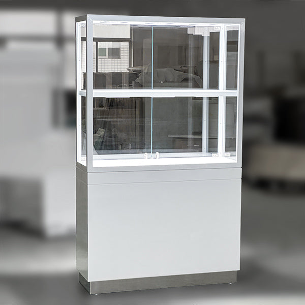 DM158 Upright Glass Window Display Cabinet Lighting