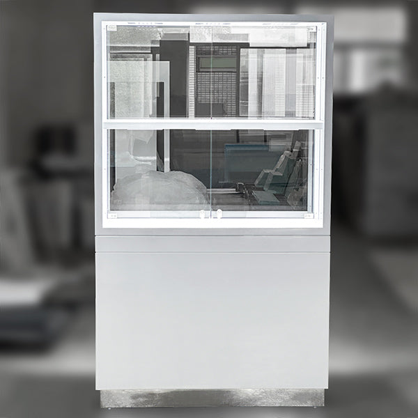 DM158 Upright Glass Window Display Cabinet Lighting