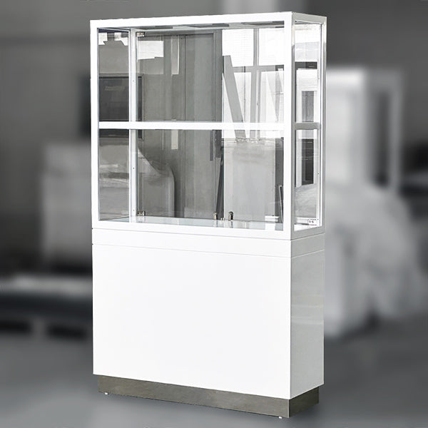 DM158 Upright Glass Window Display Cabinet Lighting