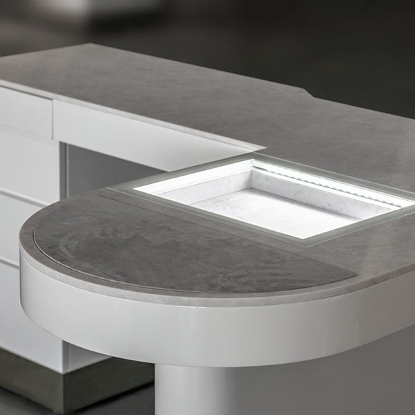 DM176 Store Jewellery Consult Desk Glossy