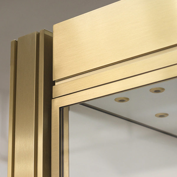 DM179 Jewellery Store Window Display Case Metal