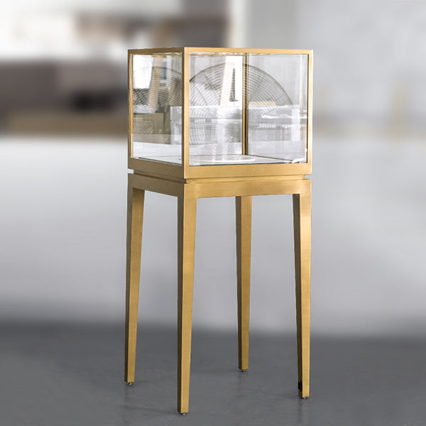 DM185 Metal Jewelry Tower Display Case with Spinner