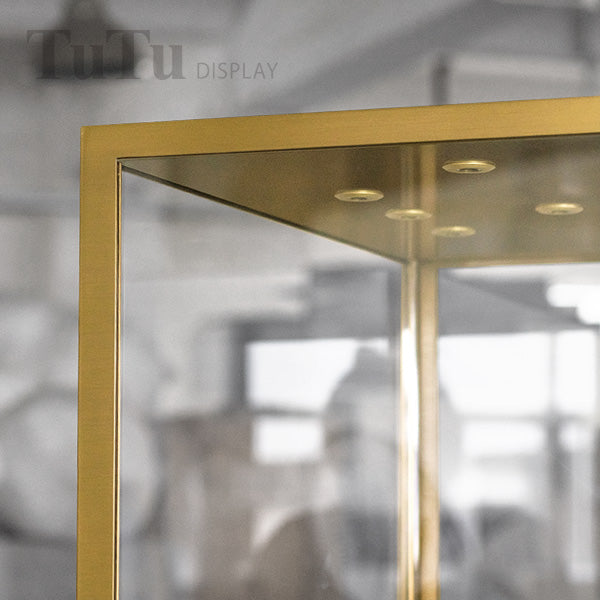 DM185 Metal Jewelry Tower Display Case with Spinner