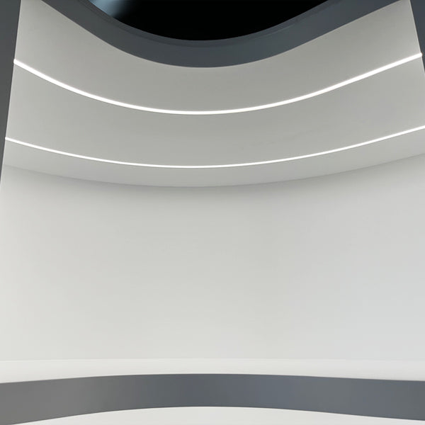 DM210 Curved Bar Counter Marble Table Top