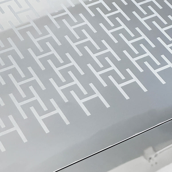 DM215 Retail Store Metal Wall Panel with LED Logo