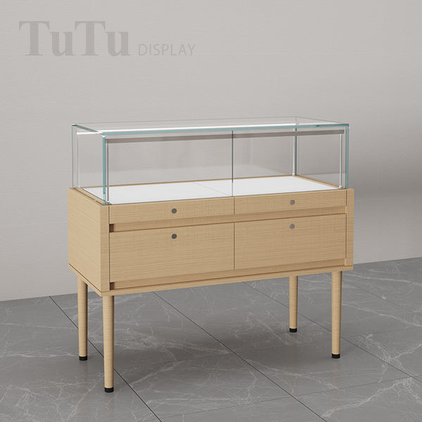 DM218 Wooden Jewellery Counter Display Case