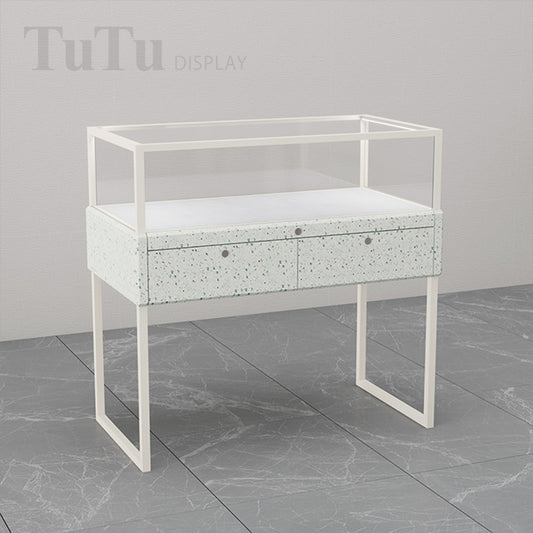 DM231 Jewellery Display Marble Counter Showcase