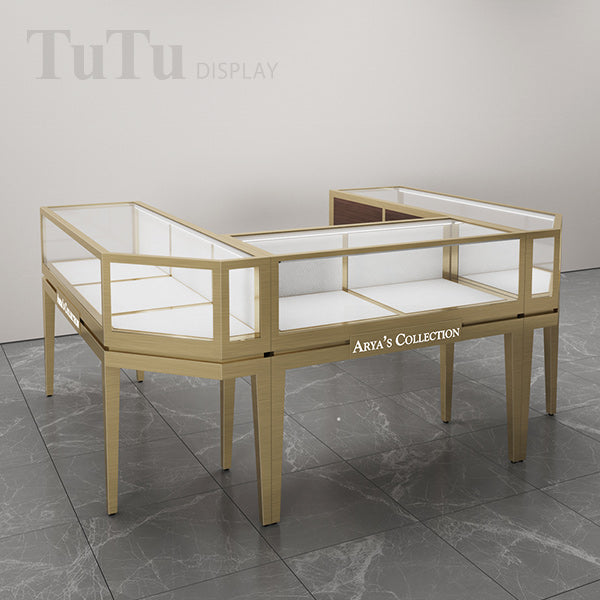 DM232 Metal Jewellery Display Case Custom Set