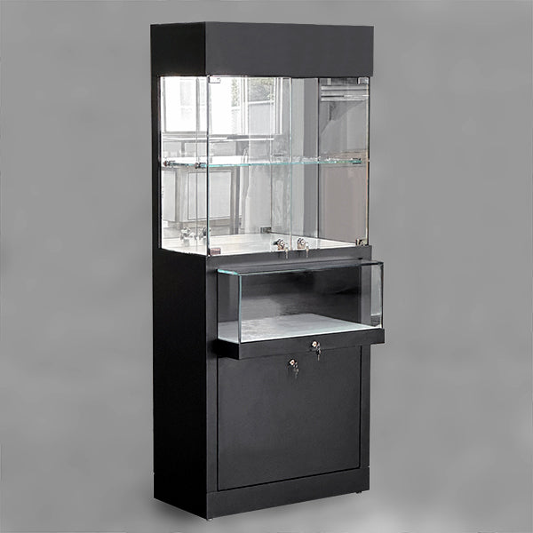 DM233 Wall Display Cabinet with Mirror