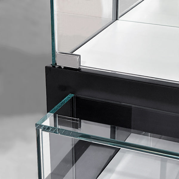 DM233 Wall Display Cabinet with Mirror