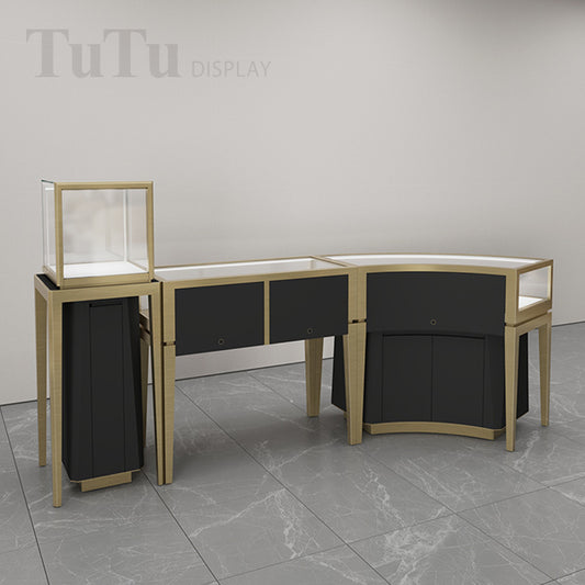 DM234 Custom Jewellery Display Metal Case Set