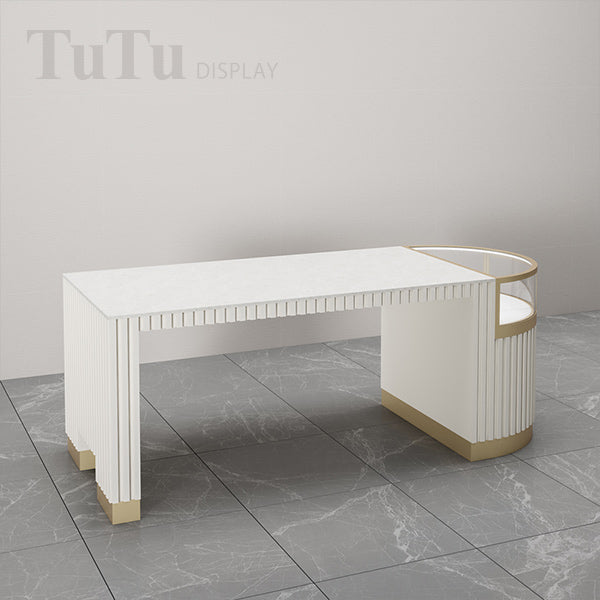 DM245 Pearl Jewellery Store Showcase with Table Display