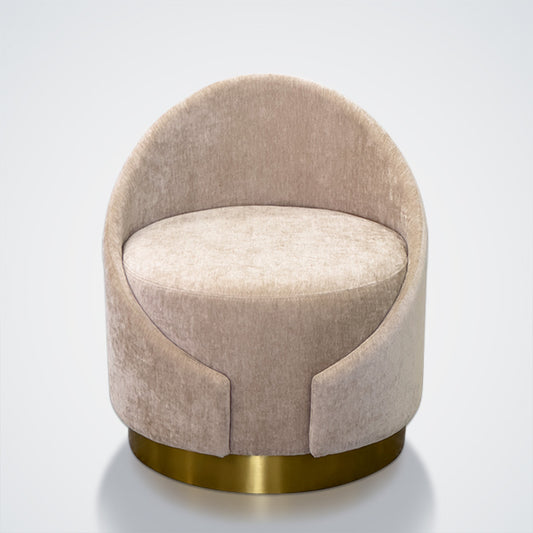 DM258 Round Chair Stool with Backrest