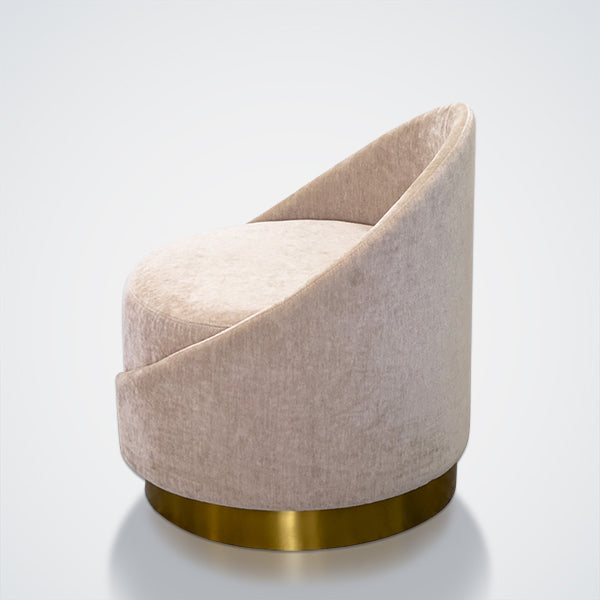 DM258 Round Chair Stool with Backrest