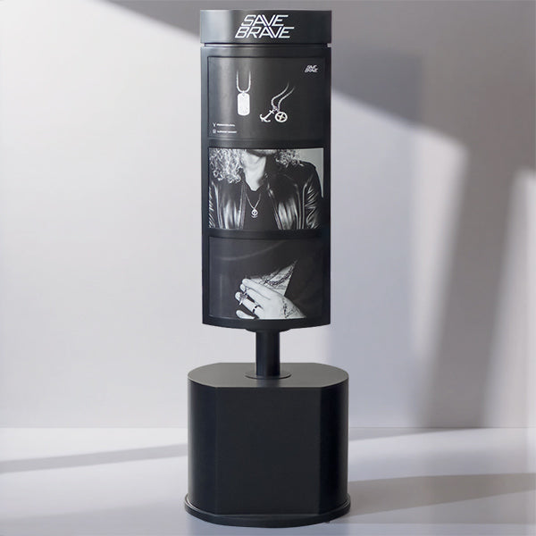 DM260 Retail Store Rotating Display Case Spinner