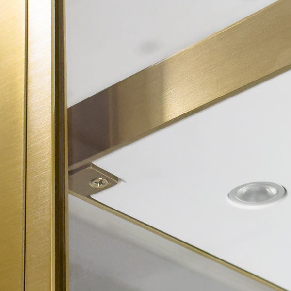 DM262 Tower Glass Display Wall Showcase Cabinet Lighted