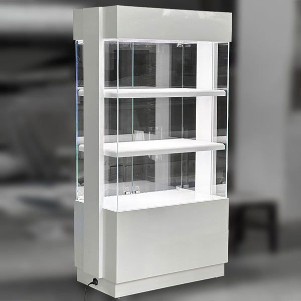 DM263 Jewellery Store Window Display Case Lighted