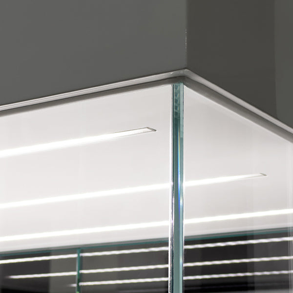 DM263 Jewellery Store Window Display Case Lighted