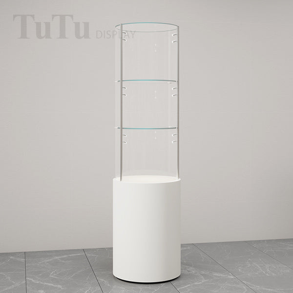 DM269 Round Glass Jewellery Display Case without Door