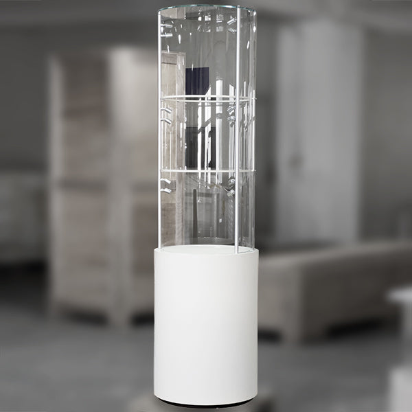 DM269 Round Glass Jewellery Display Case without Door
