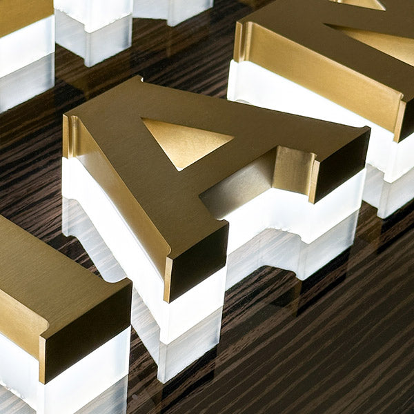 DM270 Custom LED Backlit Logo Sign