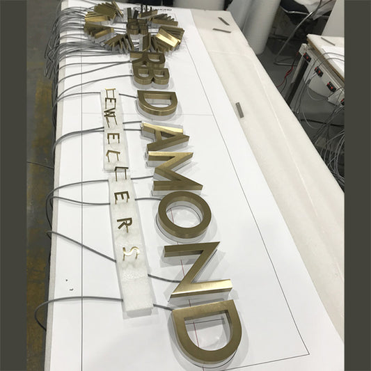 DM280 Custom LED Backlit Logo Sign