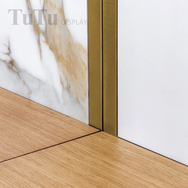 DM297 Jewellery Showcase Wall Display Cabinet Marble