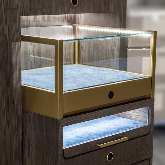 DM300 Jewellery Display Wall Cabinet Wooden