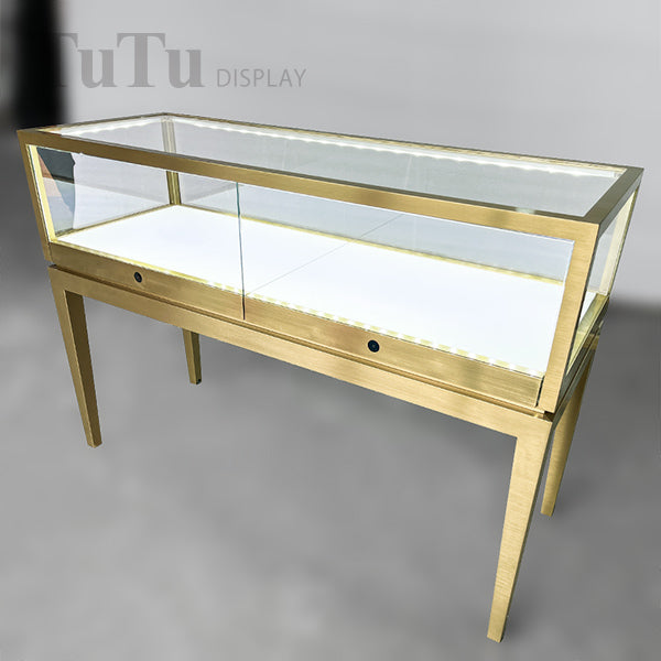 MT49 Four-Sided LED Light Jewellery Showcase