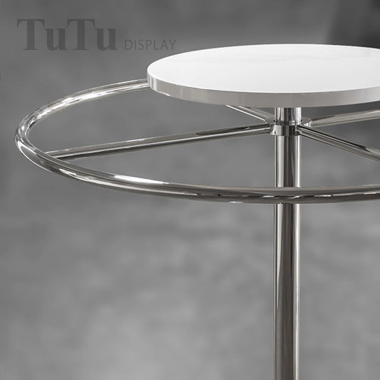 DM310 Round Clothing Display Rack with Caster