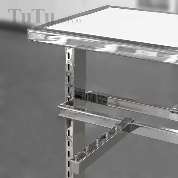 DM311 Adjustable Clothing Display Rack with Caster