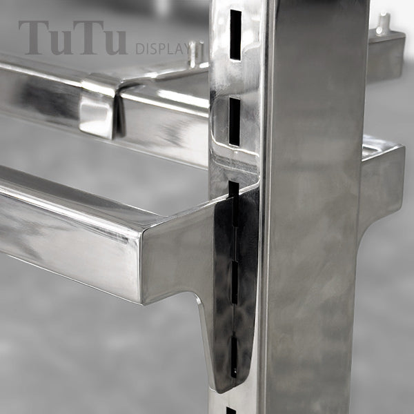 DM311 Adjustable Clothing Display Rack with Caster
