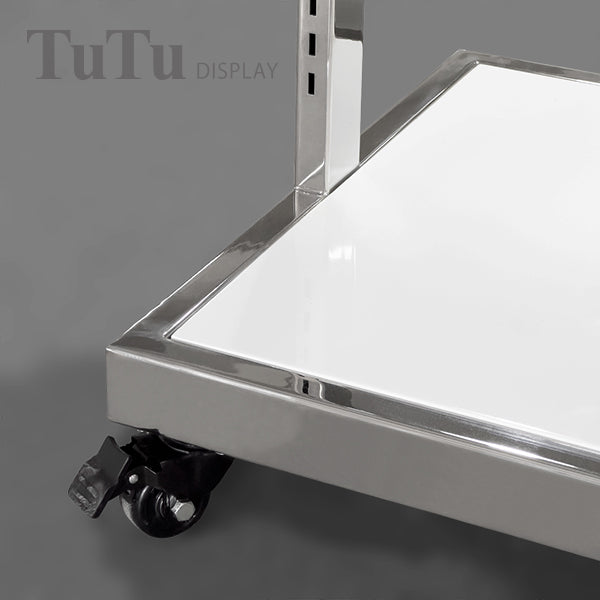 DM311 Adjustable Clothing Display Rack with Caster