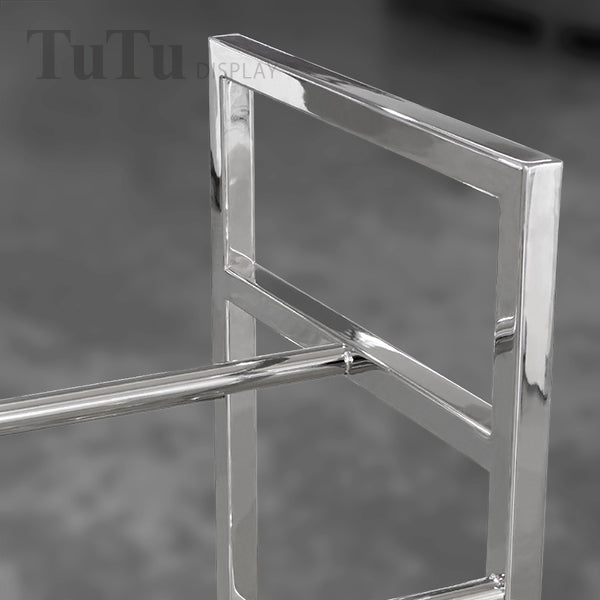 DM312 Stainless Steel Ball Display Rack with Caster