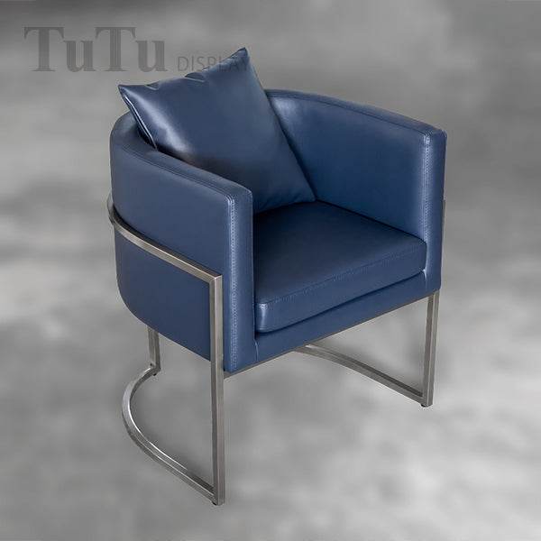 DM317 Metal Frame Chair with Pillow