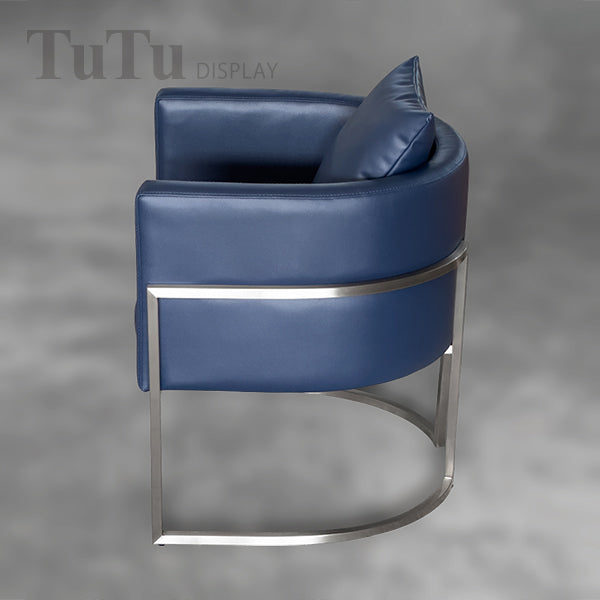 DM317 Metal Frame Chair with Pillow