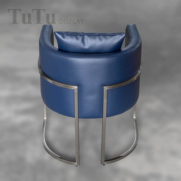 DM317 Metal Frame Chair with Pillow