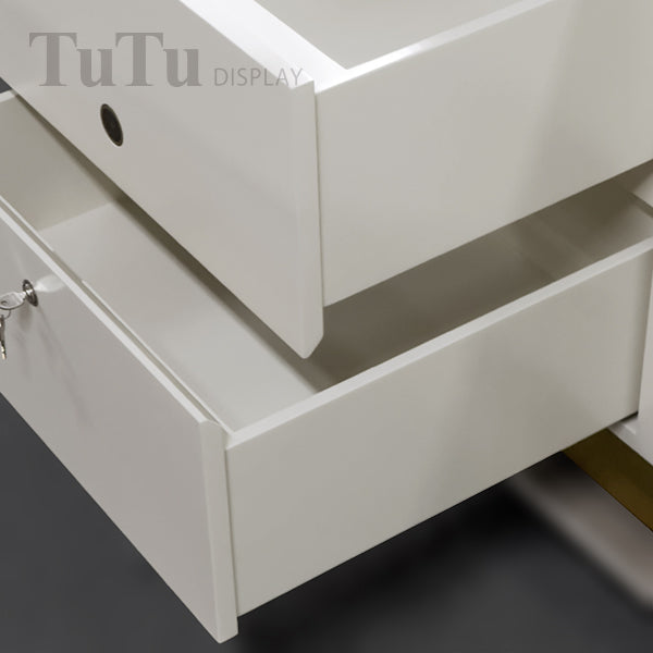 DM324 Jewellery Store Consult Desk with Showcase