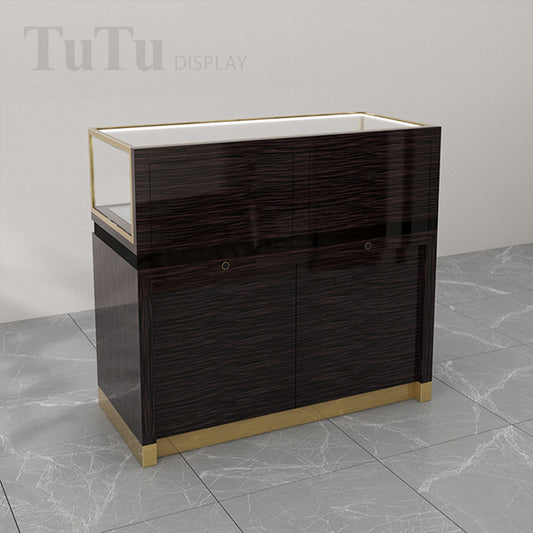 DM50 Metal Counter Showcase With All sides LED Light