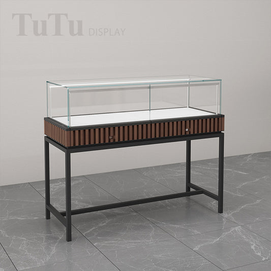 DM150 Jewellery Counter Showcase Wooden with Lighting