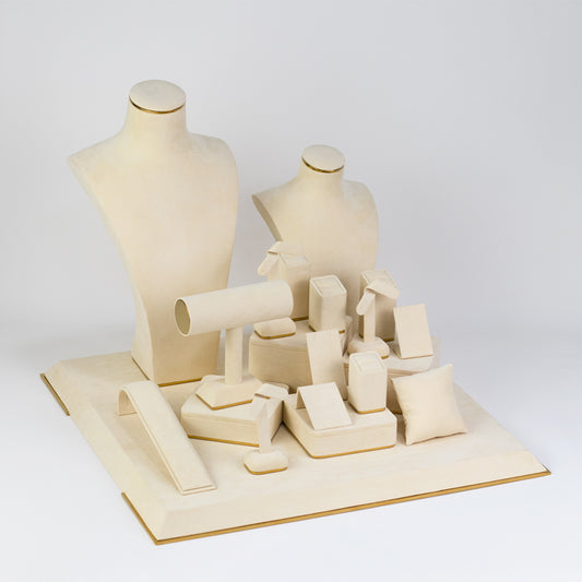 DS036 Jewellery Display Set with Metal