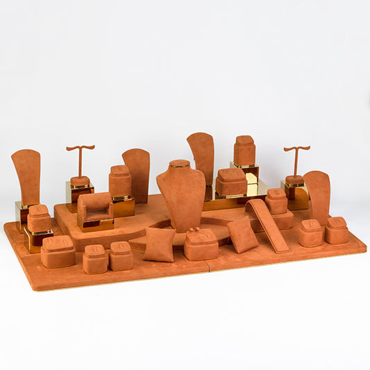 DS037 Luxury Jewellery Display Stand Set Metal Base