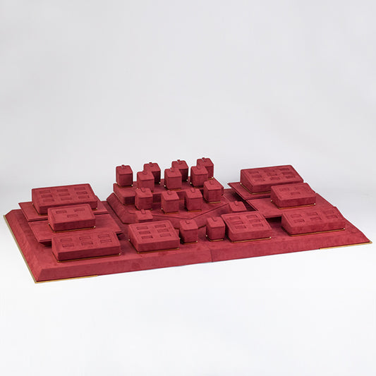 DS038 Luxury Ring Display Stand Set