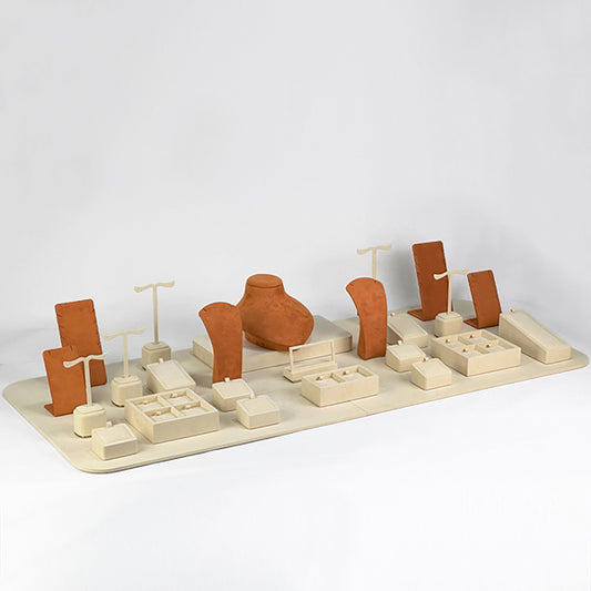 DS317 Customized Jewellery Store Display Stand Set